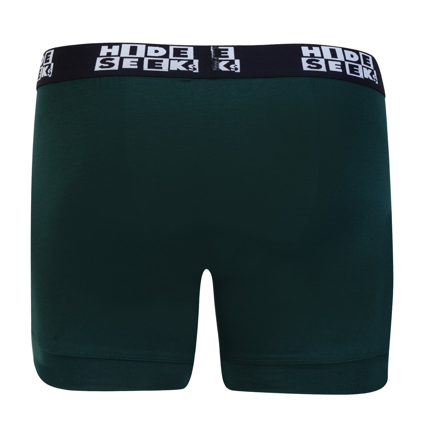 Hide & Seeks Men’s Bamboo Blend Boxer Brief – Deep Forest Green | Breathable, Soft & Sustainable