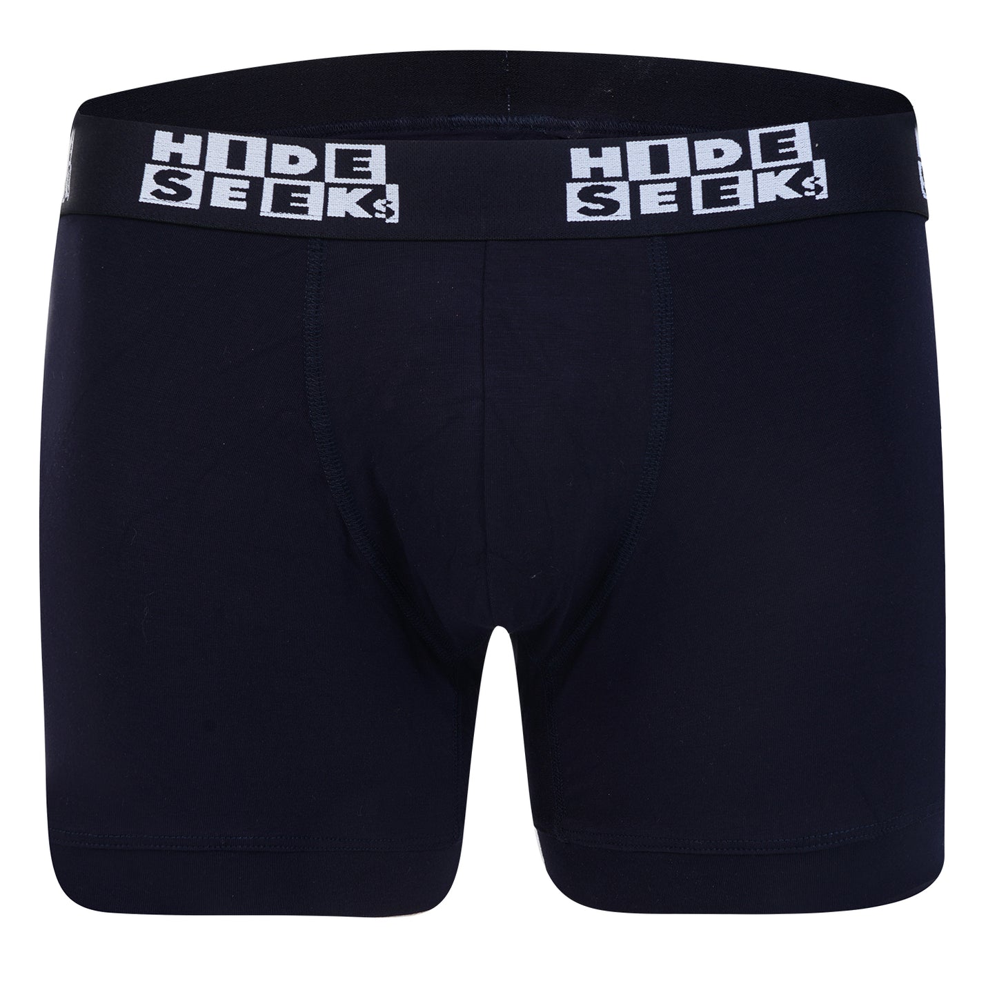 Hide & Seeks Men’s Bamboo Blend Boxer Brief – Deep Navy Blue | Breathable, Soft & Sustainable